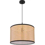 GLOBO Korbgeflecht 1-flg. 45 cm oval schwarz