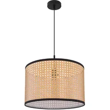 GLOBO Korbgeflecht 1-flg. 45 cm oval schwarz