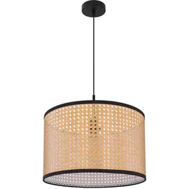 GLOBO Korbgeflecht 1-flg. 45 cm oval schwarz