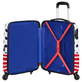 American Tourister Disney Legends 4-Rollen Cabin 55 cm / 36 l mickey blue dots