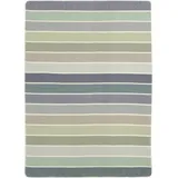 Biederlack Wohndecke »Wohndecke Cotton Lines«, mit modernem Karodesign grau