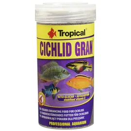 Tropical Fischfutter-Granulate Cichlid Gran 250 ml
