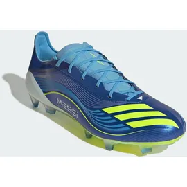adidas F50 Messi Elite FG Herren Team Royal Blue/Solar Yellow/Semi Blue Burst 43 1/3