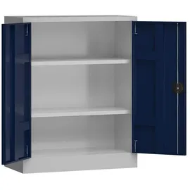Classix Aktenschrank 80 x 38 x 100 cm blau