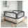 vidaXL Bettschutzgitter Lyana 90 x 25 cm Grau