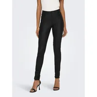 Only Lederimitathose »ROYAL«, schwarz