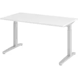 bümö Schreibtisch Serie-XB Weiß