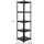 Proregal Schwerlastregal Metall 45x180x45 cm schwarz