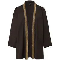 Ulla Popken Kimono in Braun 46/48