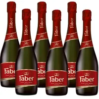 Faber Sekt rot mild (6 x 0,75 l)