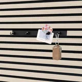 BTSAE Regal für Akustikpaneele, Akustikpaneele Zubehör, Magnet Haken für Akustikpaneele, Magnete für Magnettafel, Magnetclip, Magnetnotizhalter, Wandorganizer für Akustikpaneel (D)
