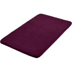 Badematte KLEINE WOLKE "Cony", lila, H:25mm, Polyester, Badematten, Badteppich, Fell-Optik, Uni Farben, besonders weich & kuschelig