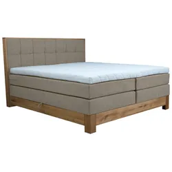 Boxspringbett Cloud Taupe ca. 180x200cm