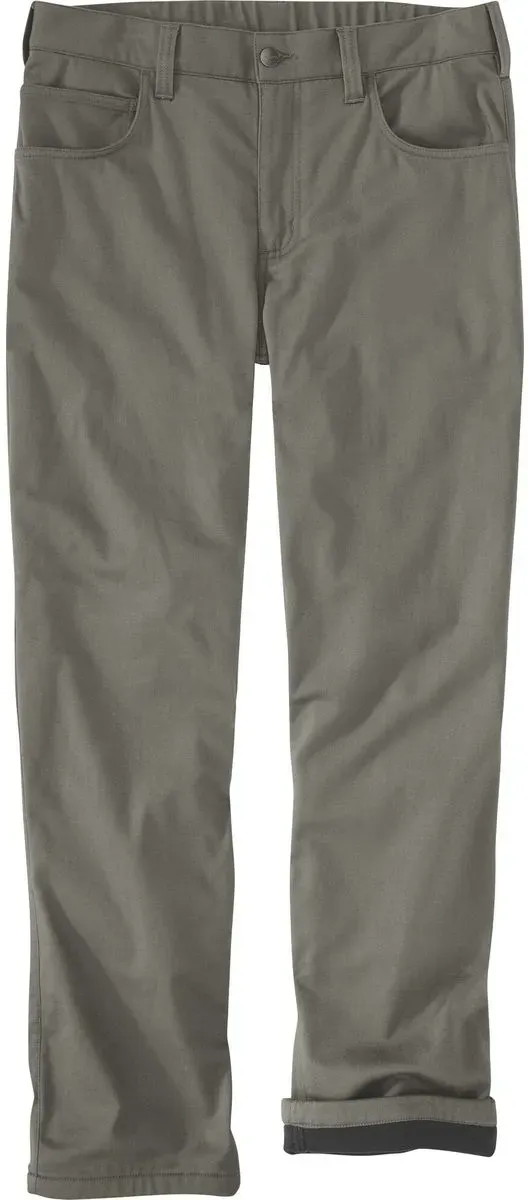Carhartt Relaxed Straight Force Lined Trousers dusty olive (DOV) W33 L30