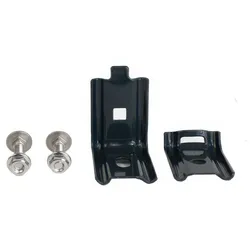 Gabionen Zaunanschluss Set - anthrazit/silber