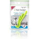 Tick Twister® - Set mit 3 Zeckenhaken im Beutel - Ermöglicht Zeckenentfernung bei Hunden, Katzen, Pferden und Männern - Original Zeckenentferner