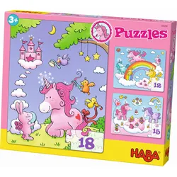 HABA Puzzles Einhorn Glitzerglück 300299