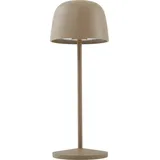 LINDBY LED-Akku-Tischleuchte Arietty, beige, dimmbar, IP65