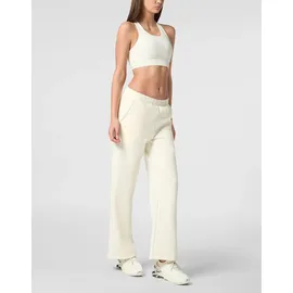 Plein Sport Damen, Hose Jogginghose weiß L