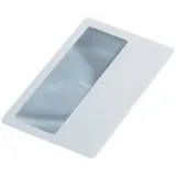 Ecobra Taschenlupe im Visitenkartenformat, Fresnel-Linse 80 x 30 mm, Vergrößerung 3,5 x
