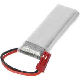 AccuCell Akku passend für Drohne Multicopter Quadrocopter Revell 751860 500mAh 3.7V Li-Polymer 57x18x7mm
