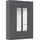 Rauch Wäscheschrank GAMMA 181 x 248 x 54 cm Grau