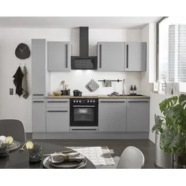 BASIC by Balculina Winkelküche L-Form 250 cm grau