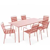 Oviala Gartentisch 0 x 0 x 0 cm Rosa