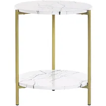 Beliani Beistelltisch, Reva 40 x 40 x 51 cm, Wohnzimmer, Wohnzimmertische, Beistelltische