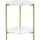 Beliani Beistelltisch, Reva 40 x 40 x 51 cm, Wohnzimmer, Wohnzimmertische, Beistelltische