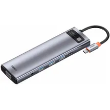 Baseus Metal Gleam 11-in-1 multifunktionaler Type-C Hub, Dockingstation