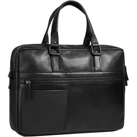 Bugatti Joel Aktentasche Leder 37 cm Laptopfach schwarz