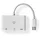 Nedis USB-C auf USB-A Adapter 0,1 m Weiß