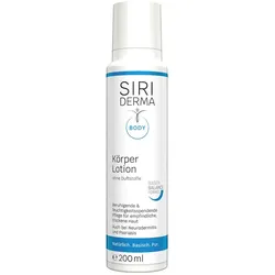Siriderma Körperlotion ohne Duftstoffe