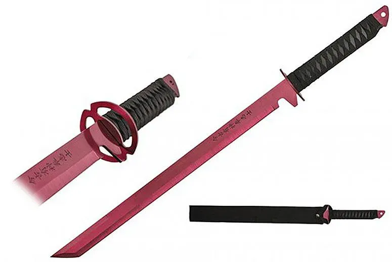 Ninja Schwert Technicolor rot
