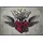 Wash+Dry Flaming Heart 50 x 75 cm Mehrfarbig
