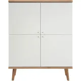 Andas Highboard »Merle«, Scandi Design, Breite 107 cm,
