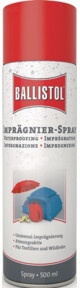 Imprägnierspray Pluvonin f.Natur-/Kunstfasern,Leder 500ml Spraydose BALLISTOL