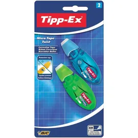 BIC Korrekturroller Tipp-Ex Microtape Twist 2er Set
