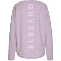 ELBSAND Longsleeve Damen lila meliert Gr.L (40)
