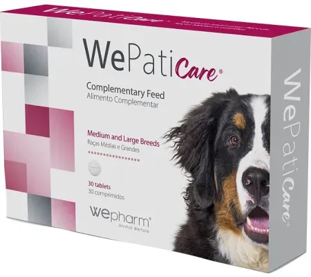 Wepharm WePaticare Medium And Large Hunde Und Katzen Antioxidantien Cocktail 30 Tabletten