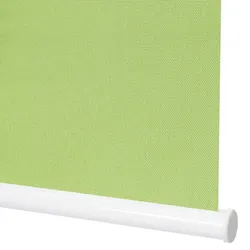 Mendler Rollo HWC-D52, Fensterrollo Seitenzugrollo Jalousie, 70x160cm Sonnenschutz Verdunkelung blickdicht ~ hellgrün