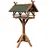 Dobar Vogelfutterhaus Westfalen 78 x 62 x 148 cm, Grün/Braun, Holz