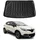 Omac Kofferraumwanne Laderaumwanne kompatibel mit Renault Captur 2013-2019 Gummi TPE Schwarz