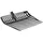 Kerbl Dunggabel EcoFork, Mistgabel, schwarz, robuster Kunststoff, 38x30cm, 16 Zinken, Landwirte, Pferdehalter