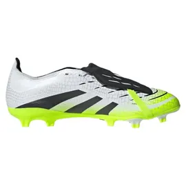 adidas Predator League Fold-Over Tongue FG/MG Herren Cloud White/Core Black/Lucid Lemon 48