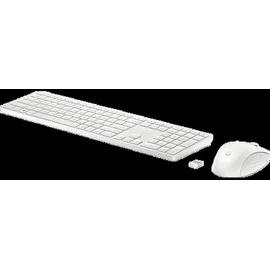 HP 655 Wireless Keyboard and Mouse Combo, weiß, USB, DE (860P8AA#ABD)