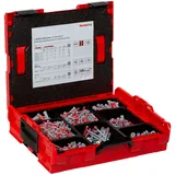 Fischer DuoLine Sortimentskasten L-Boxx 102 800-tlg. grau