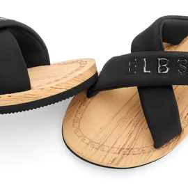 ELBSAND Badelatsche Schwarz 40