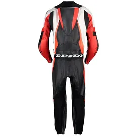 Spidi Sport Warrior Touring Lederkombi schwarz-rot, Größe 52